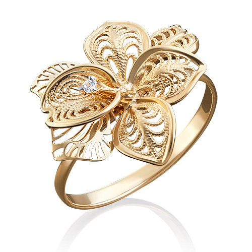 Кольцо из желтого золота с фианитом р. , PLATINA jewelry 01-5005-00-401-1130-48, 01-5005-00-401-1130-48
Кольцо из желтого золота с фианитом р. , PLATINA jewelry 01-5005-00-401-1130-48, 01-5005-00-401-1130-48