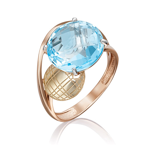 Кольцо из комбинированного золота с топазом р. 18,5 PLATINA jewelry 01-5154-00-201-1113-46, 01-5154-00-201-1113-46
Кольцо из комбинированного золота с топазом р. 18,5 PLATINA jewelry 01-5154-00-201-1113-46, 01-5154-00-201-1113-46