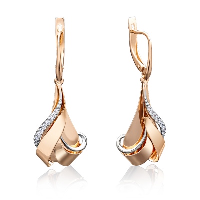 Серьги из красного золота с фианитом PLATINA jewelry 02-3896-00-401-1110-03, 02-3896-00-401-1110-03
Серьги из красного золота с фианитом PLATINA jewelry 02-3896-00-401-1110-03, 02-3896-00-401-1110-03