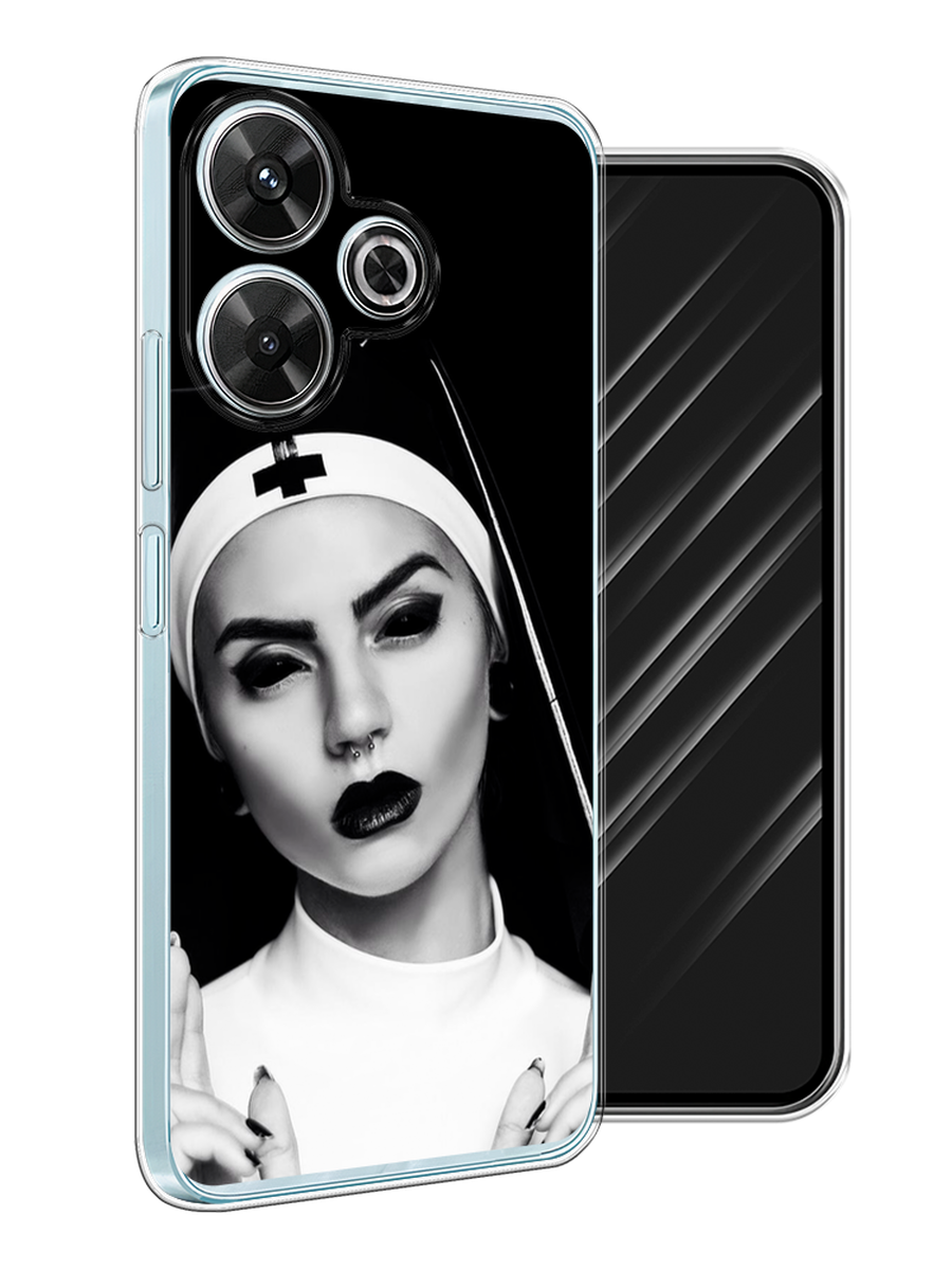 Чехол Awog на Xiaomi Redmi Note 13R/Redmi 13/Poco M6 4G "Черная монашка", Серый;черный, 322550-1
Чехол Awog на Xiaomi Redmi Note 13R/Redmi 13/Poco M6 4G "Черная монашка", Серый;черный, 322550-1