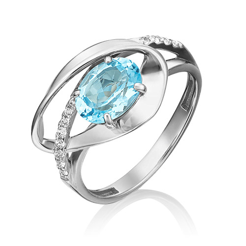 Кольцо из белого золота р. 18 PLATINA jewelry 01-5330-00-201-1120-57, топаз, 01-5330-00-201-1120-57
Кольцо из белого золота р. 18 PLATINA jewelry 01-5330-00-201-1120-57, топаз, 01-5330-00-201-1120-57