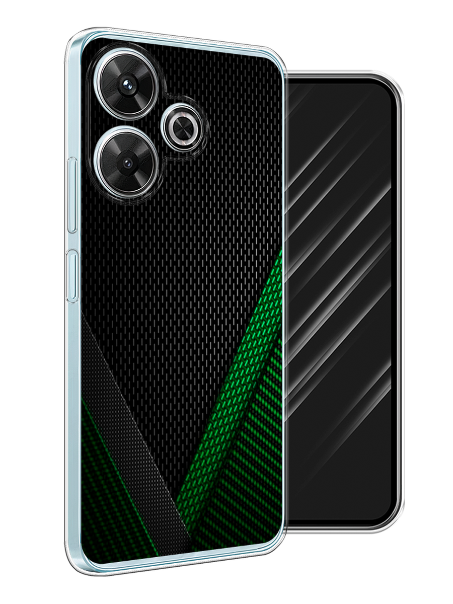 Чехол Awog на Xiaomi Redmi Note 13R/Redmi 13/Poco M6 4G "Зеленый карбон", Черный;зеленый, 322550-1
Чехол Awog на Xiaomi Redmi Note 13R/Redmi 13/Poco M6 4G "Зеленый карбон", Черный;зеленый, 322550-1