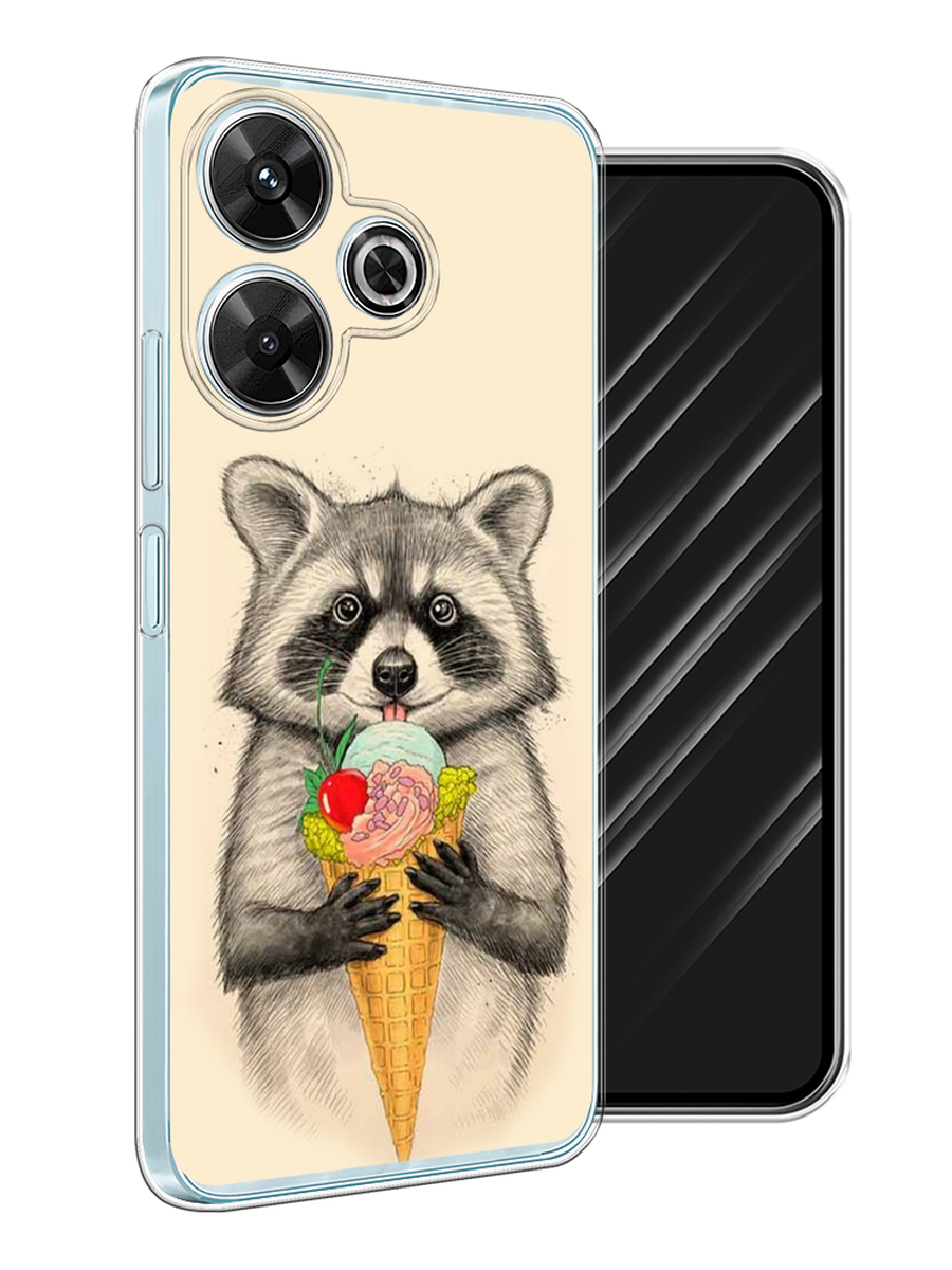 Чехол Awog на Xiaomi Redmi Note 13R/Redmi 13/Poco M6 4G "Енот с мороженым", Бежевый;серый, 322550-1
Чехол Awog на Xiaomi Redmi Note 13R/Redmi 13/Poco M6 4G "Енот с мороженым", Бежевый;серый, 322550-1