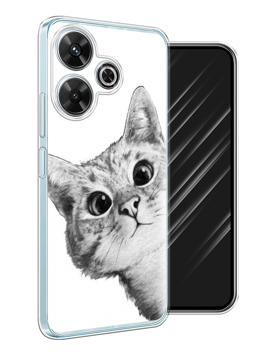 Чехол Awog на Xiaomi Redmi Note 13R/Redmi 13/Poco M6 4G "Кот рисунок черно-белый", Черный, 322550-1
Чехол Awog на Xiaomi Redmi Note 13R/Redmi 13/Poco M6 4G "Кот рисунок черно-белый", Черный, 322550-1