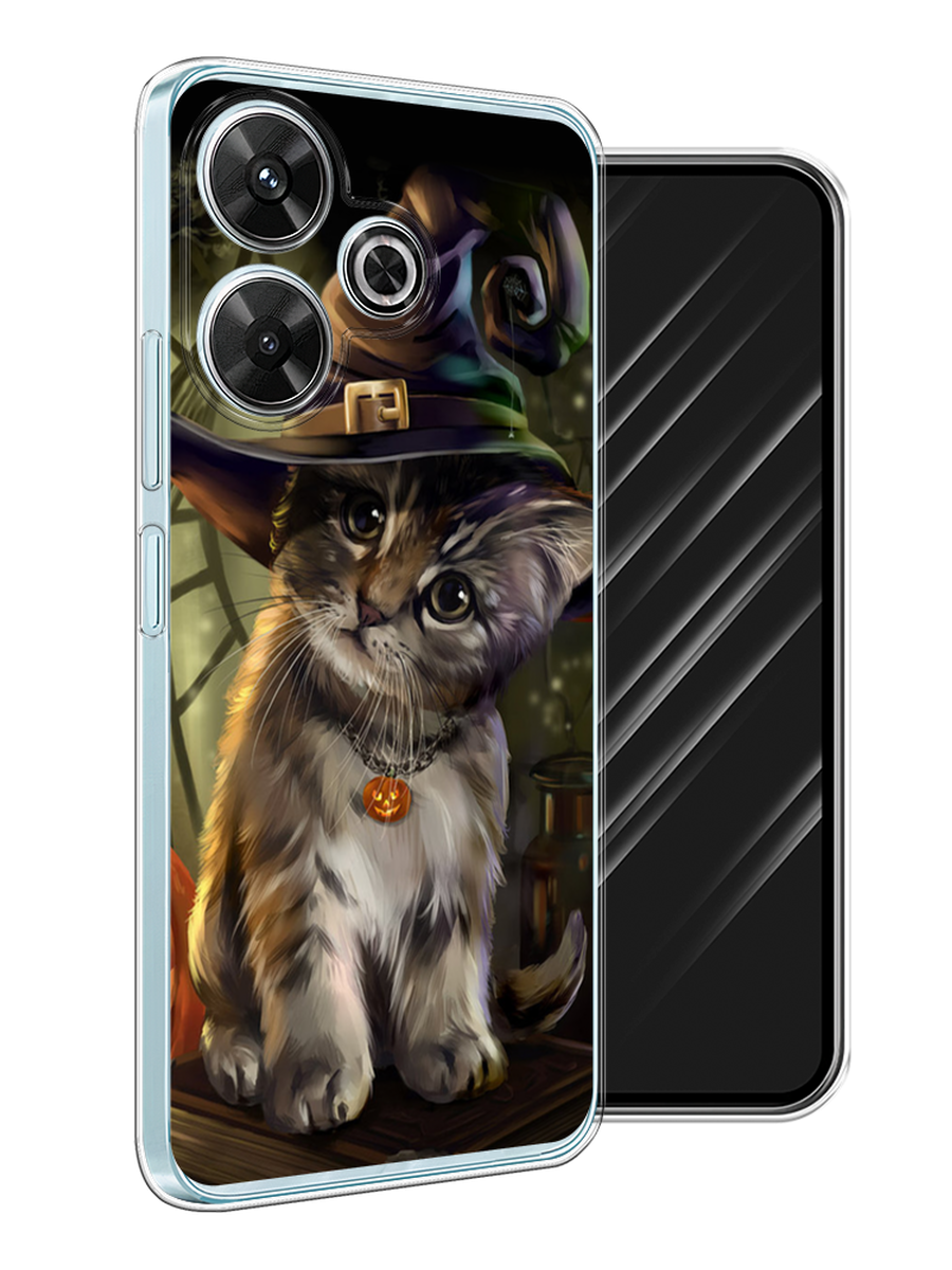 Чехол Awog на Xiaomi Redmi Note 13R/Redmi 13/Poco M6 4G "Кот на Хэллоуин", Зеленый;серый, 322550-1
Чехол Awog на Xiaomi Redmi Note 13R/Redmi 13/Poco M6 4G "Кот на Хэллоуин", Зеленый;серый, 322550-1