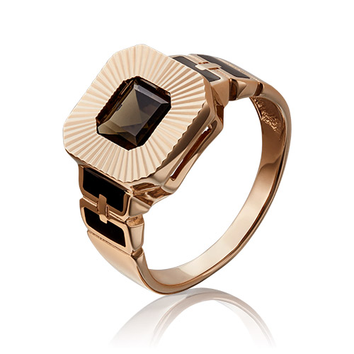 Кольцо из красного золота с кварцем/эмалью р. 17,5 PLATINA jewelry 01-2215-00-202-1110-46, 01-2215-00-202-1110-46
Кольцо из красного золота с кварцем/эмалью р. 17,5 PLATINA jewelry 01-2215-00-202-1110-46, 01-2215-00-202-1110-46