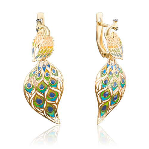 Серьги из желтого золота с эмалью PLATINA jewelry 02-3951-00-000-1130-59, 02-3951-00-000-1130-59
Серьги из желтого золота с эмалью PLATINA jewelry 02-3951-00-000-1130-59, 02-3951-00-000-1130-59
