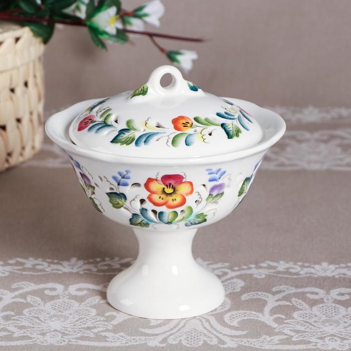 Конфетница "Бабушкины кружева", 1 сорт, 430 мл.
Конфетница "Бабушкины кружева", 1 сорт, 430 мл.