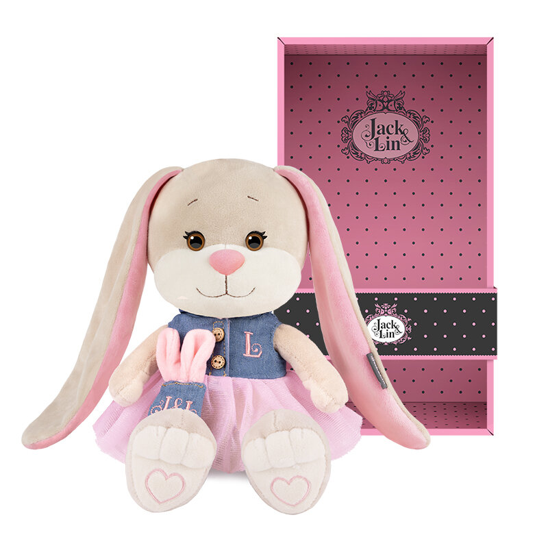 Мягкая игрушка Maxitoys Зайка Лин в Джинсовом Платье с Розовой Юбочкой X-JL-02202313-20, Розовый, X-JL-02202313-20
Мягкая игрушка Maxitoys Зайка Лин в Джинсовом Платье с Розовой Юбочкой X-JL-02202313-20, Розовый, X-JL-02202313-20