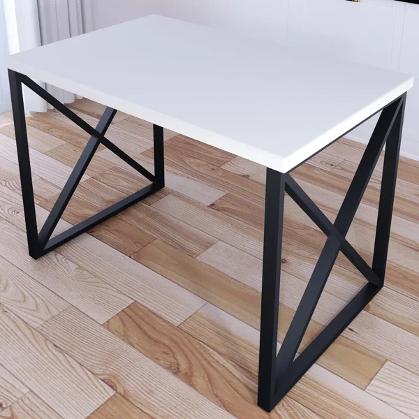 Стол кухонный Solarius Loft с крестообразными ножками 100x60х75, белый с черными ножками, Loft с крестообразными ножками 100x60х75
Стол кухонный Solarius Loft с крестообразными ножками 100x60х75, белый с черными ножками, Loft с крестообразными ножками 100x60х75