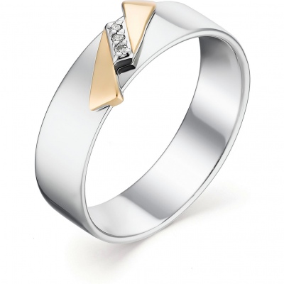 Кольцо с 3 бриллиантами из серебра и золота р. 16 Алкор серебро 01-1109_000Б-00, 01-1109_000Б-00
Кольцо с 3 бриллиантами из серебра и золота р. 16 Алкор серебро 01-1109_000Б-00, 01-1109_000Б-00