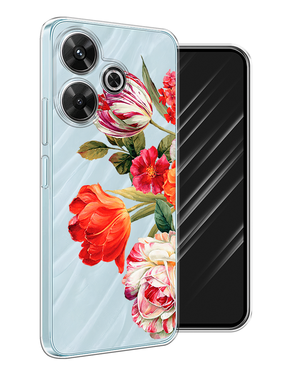 Чехол Awog на Xiaomi Redmi Note 13R/Redmi 13/Poco M6 4G "Весенний букет", Красный;розовый;зеленый, 322550-1
Чехол Awog на Xiaomi Redmi Note 13R/Redmi 13/Poco M6 4G "Весенний букет", Красный;розовый;зеленый, 322550-1