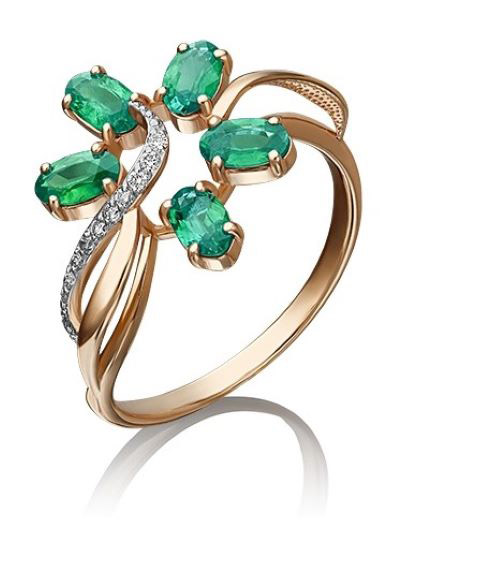 Кольцо из золота р. 18 PLATINA jewelry 01-1372-00-106-1110-30, бриллиант\изумруд, 01-1372-00-106-1110-30
Кольцо из золота р. 18 PLATINA jewelry 01-1372-00-106-1110-30, бриллиант\изумруд, 01-1372-00-106-1110-30
