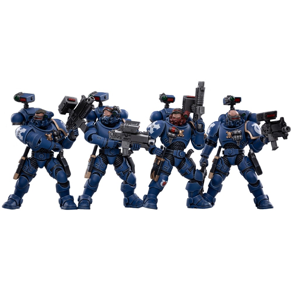 Набор фигурок JoyToy Warhammer 40K Vanguard Space Marines Ultramarines Incursors 4PC 1:18
Набор фигурок JoyToy Warhammer 40K Vanguard Space Marines Ultramarines Incursors 4PC 1:18