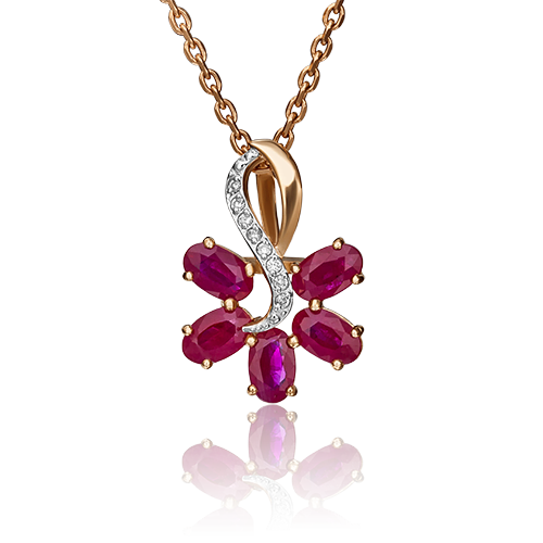 Подвеска из красного золота с рубином/бриллиантом PLATINA jewelry 03-0460-00-107-1110-30, 03-0460-00-107-1110-30
Подвеска из красного золота с рубином/бриллиантом PLATINA jewelry 03-0460-00-107-1110-30, 03-0460-00-107-1110-30