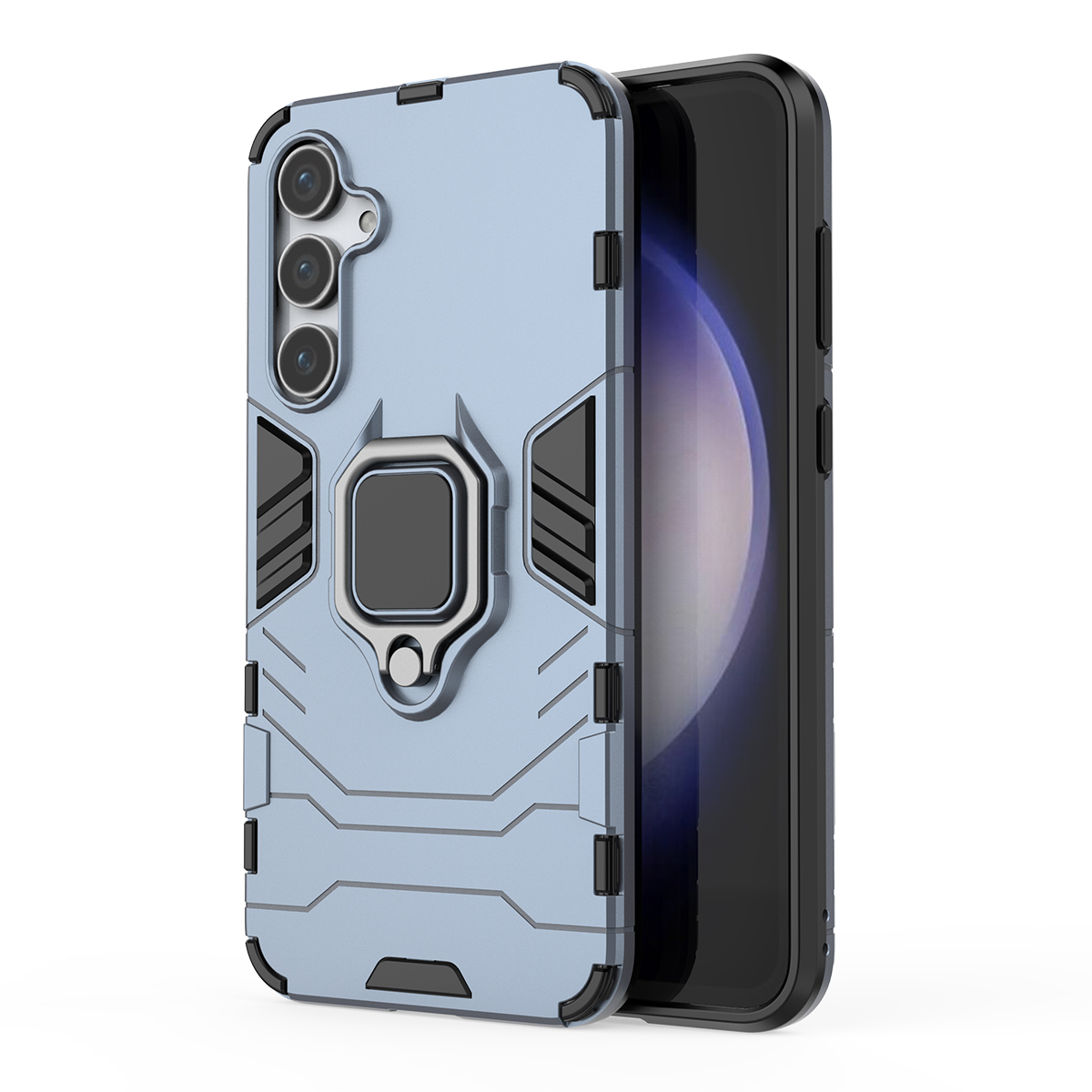 Противоударный чехол с кольцом Panther Case для Samsung Galaxy S23 FE, синий, Panther Case
Противоударный чехол с кольцом Panther Case для Samsung Galaxy S23 FE, синий, Panther Case