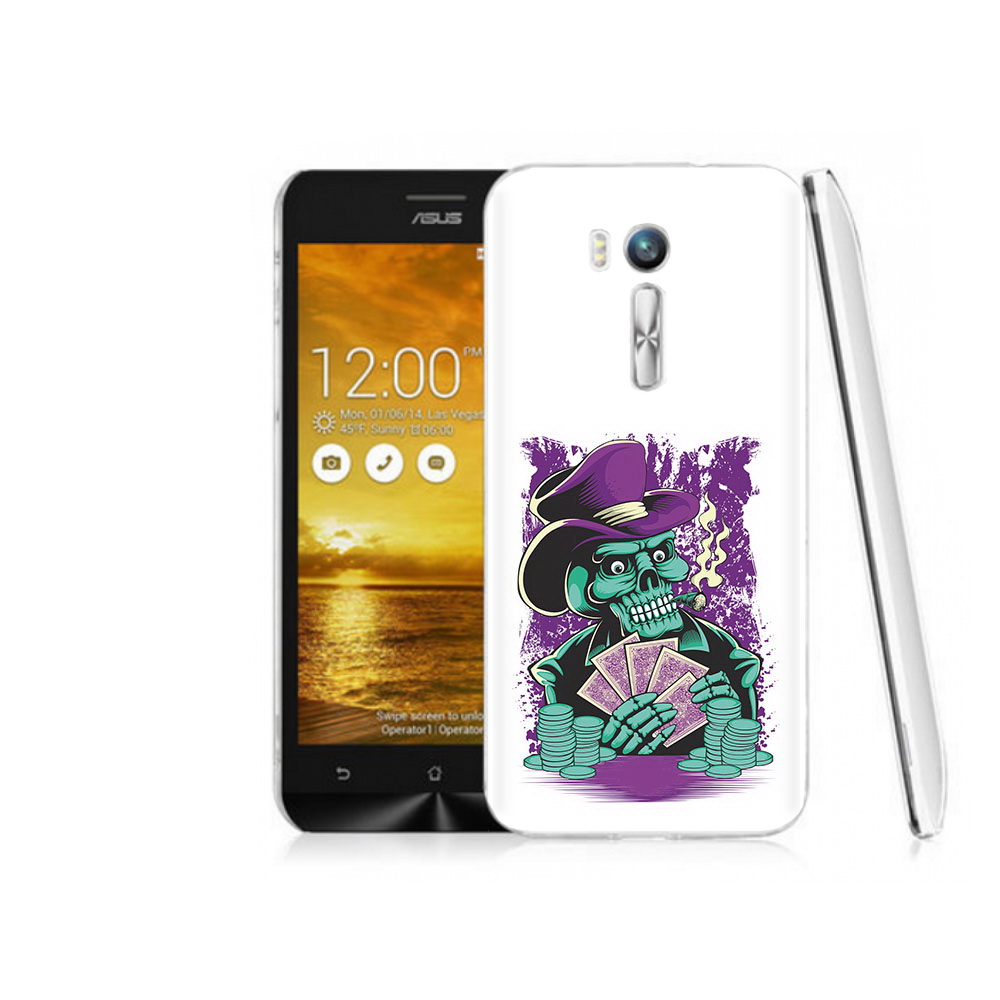 Чехол MyPads Tocco для Asus ZenFone Go (ZB551KL) зеленый череп с картами, Прозрачный, Tocco
Чехол MyPads Tocco для Asus ZenFone Go (ZB551KL) зеленый череп с картами, Прозрачный, Tocco