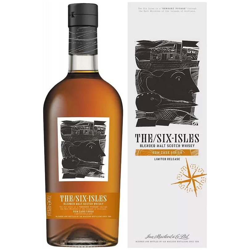 Виски Ian Macleod Distillers Six-Isles Rum Cask Finish Blended Malt Scotch Whisky 48% 0,7л
Виски Ian Macleod Distillers Six-Isles Rum Cask Finish Blended Malt Scotch Whisky 48% 0,7л