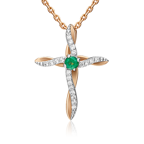 Подвеска из золота с изумрудом/бриллиантом PLATINA jewelry 03-0526-00-106-1111-30, 03-0526-00-106-1111-30
Подвеска из золота с изумрудом/бриллиантом PLATINA jewelry 03-0526-00-106-1111-30, 03-0526-00-106-1111-30
