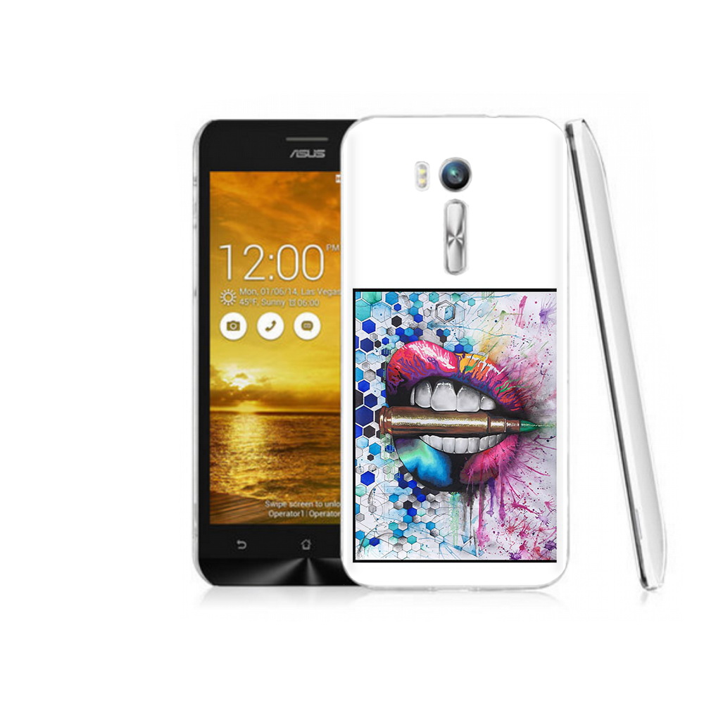 Чехол MyPads Tocco для Asus ZenFone Go (ZB551KL) разноцветные губы с пулей, Прозрачный, Tocco
Чехол MyPads Tocco для Asus ZenFone Go (ZB551KL) разноцветные губы с пулей, Прозрачный, Tocco