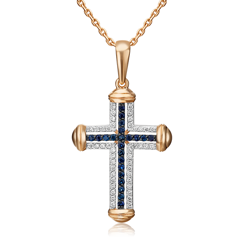 Кулон из красного золота PLATINA jewelry 03-0446-00-105-1110-30, сапфир/бриллиант, 03-0446-00-105-1110-30
Кулон из красного золота PLATINA jewelry 03-0446-00-105-1110-30, сапфир/бриллиант, 03-0446-00-105-1110-30
