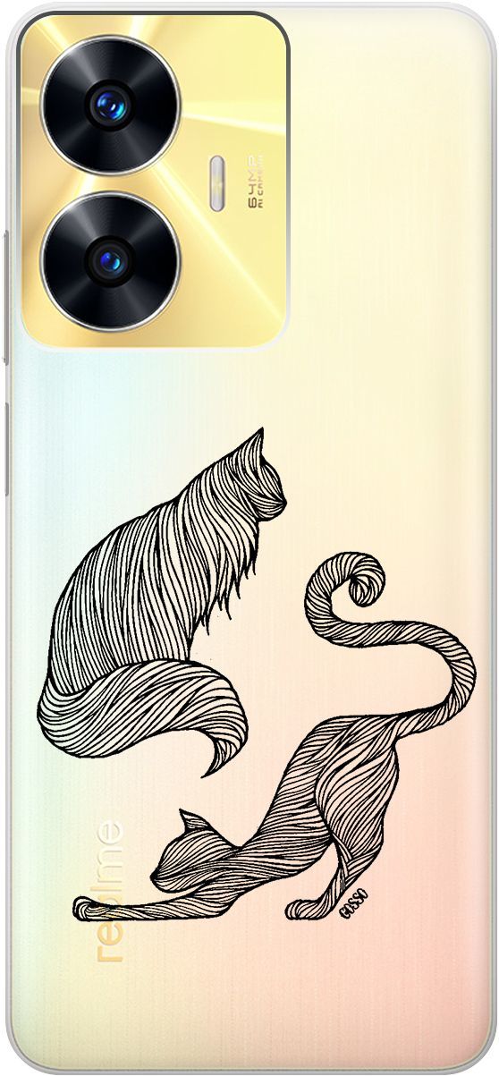 Силиконовый чехол на Realme C55 с 3D принтом "Lazy Cats" прозрачный, Прозрачный;серый, 159498
Силиконовый чехол на Realme C55 с 3D принтом "Lazy Cats" прозрачный, Прозрачный;серый, 159498