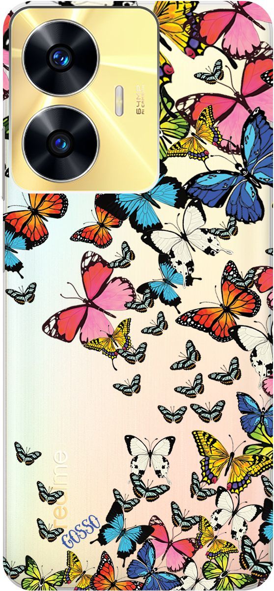 Силиконовый чехол на Realme C55 с 3D принтом "Magic Butterflies" прозрачный, Прозрачный;желтый, 159498
Силиконовый чехол на Realme C55 с 3D принтом "Magic Butterflies" прозрачный, Прозрачный;желтый, 159498
