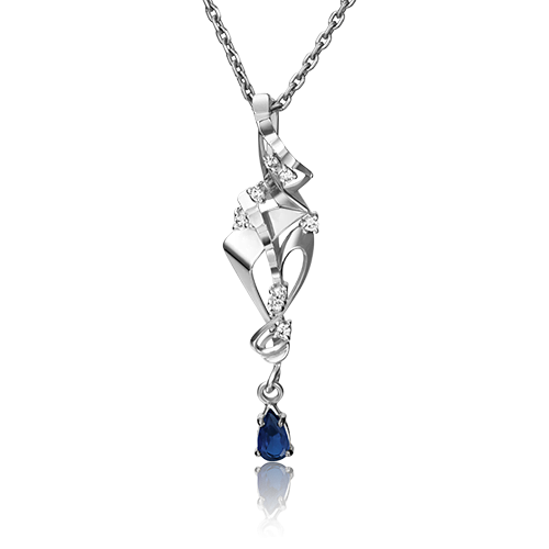 Кулон из белого золота PLATINA jewelry 03-2904-00-105-1120-30, сапфир/бриллиант, 03-2904-00-105-1120-30
Кулон из белого золота PLATINA jewelry 03-2904-00-105-1120-30, сапфир/бриллиант, 03-2904-00-105-1120-30