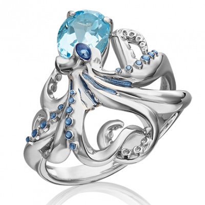 Кольцо из серебра с топазом/эмалью р. 17 PLATINA jewelry 01-5487-00-201-0200-69, 01-5487-00-201-0200-69
Кольцо из серебра с топазом/эмалью р. 17 PLATINA jewelry 01-5487-00-201-0200-69, 01-5487-00-201-0200-69
