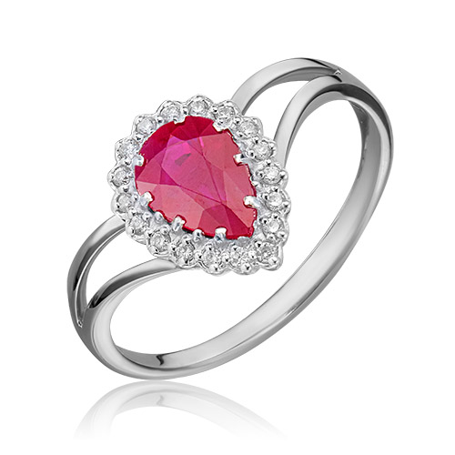 Кольцо из белого золота с рубином/бриллиантом р. 17 PLATINA jewelry 01-0219-00-107-1120-30, 01-0219-00-107-1120-30
Кольцо из белого золота с рубином/бриллиантом р. 17 PLATINA jewelry 01-0219-00-107-1120-30, 01-0219-00-107-1120-30