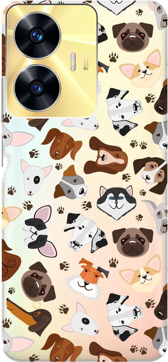 Силиконовый чехол на Realme C55 с 3D принтом "Dogs Pattern" прозрачный, Прозрачный;коричневый, 159499
Силиконовый чехол на Realme C55 с 3D принтом "Dogs Pattern" прозрачный, Прозрачный;коричневый, 159499