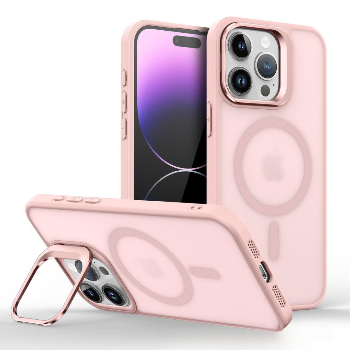 Противоударный чехол для iPhone 15 Pro Max c функцией Magsafe розового цвета, Розовый, iPhone 15 Pro Max
Противоударный чехол для iPhone 15 Pro Max c функцией Magsafe розового цвета, Розовый, iPhone 15 Pro Max