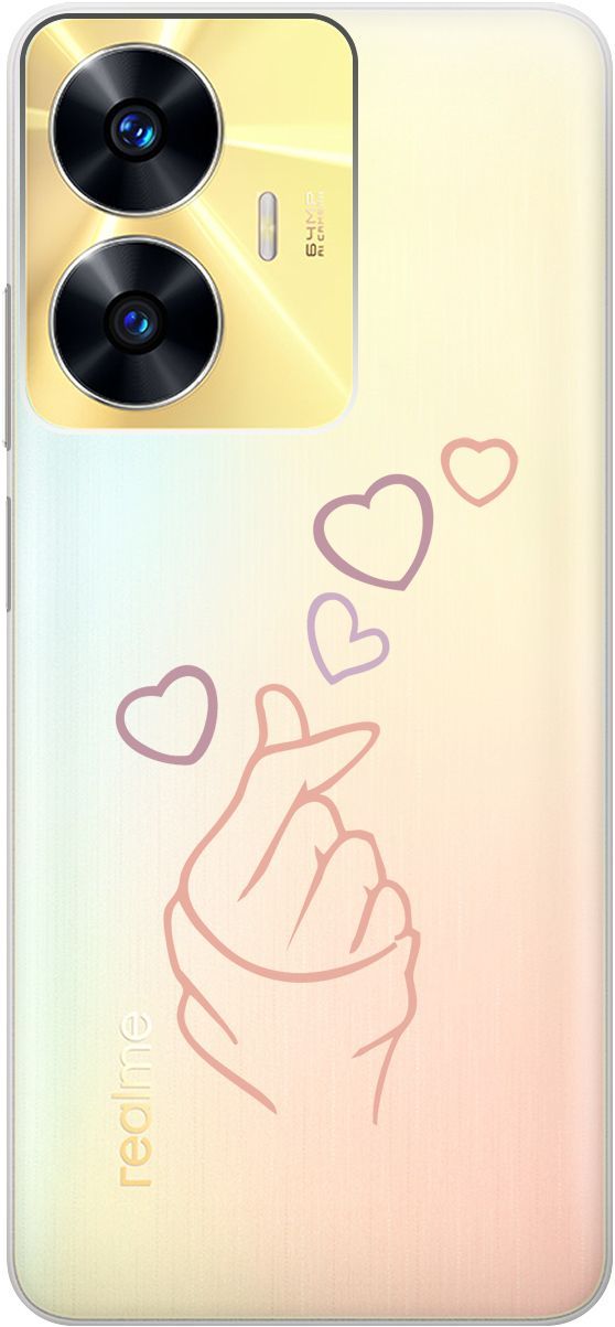 Силиконовый чехол на Realme C55 с 3D принтом "K-Heart" прозрачный, Прозрачный;розовый, 159499
Силиконовый чехол на Realme C55 с 3D принтом "K-Heart" прозрачный, Прозрачный;розовый, 159499