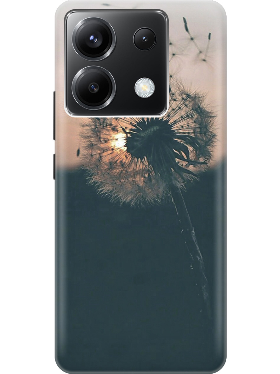 Чехол на Xiaomi Redmi Note 13 Pro 5G / Poco X6 5G "Одуванчик на закате", Серый;черный, 20012103
Чехол на Xiaomi Redmi Note 13 Pro 5G / Poco X6 5G "Одуванчик на закате", Серый;черный, 20012103