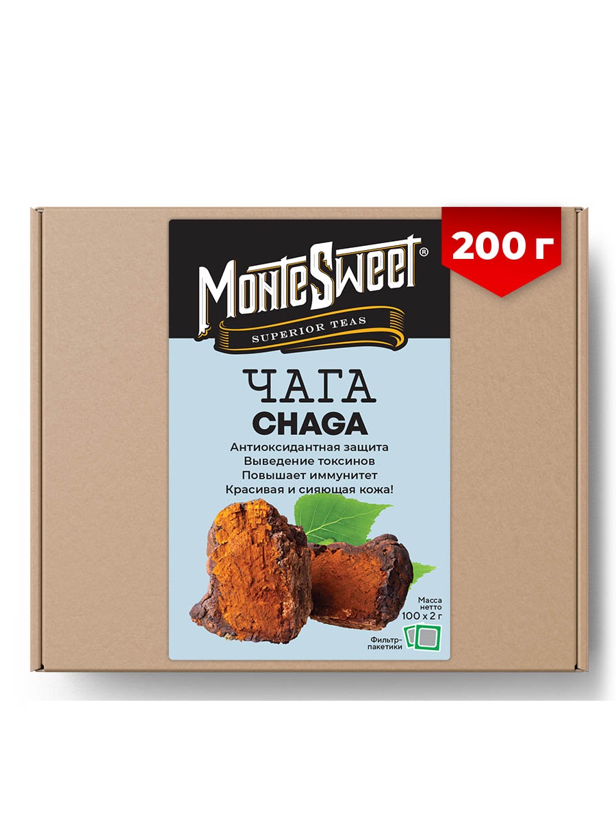 Чага чай в пакетиках Montesweet tea and coffee травяной чай без кофеина 200 г (100 по 2г)
Чага чай в пакетиках Montesweet tea and coffee травяной чай без кофеина 200 г (100 по 2г)