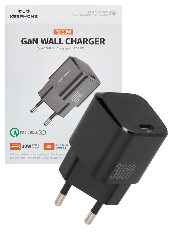 Быстрая зарядка Keephone для iPhone Type-C адаптер 30W Чёрный, зарядка для iPhone Type-C 30W
Быстрая зарядка Keephone для iPhone Type-C адаптер 30W Чёрный, зарядка для iPhone Type-C 30W