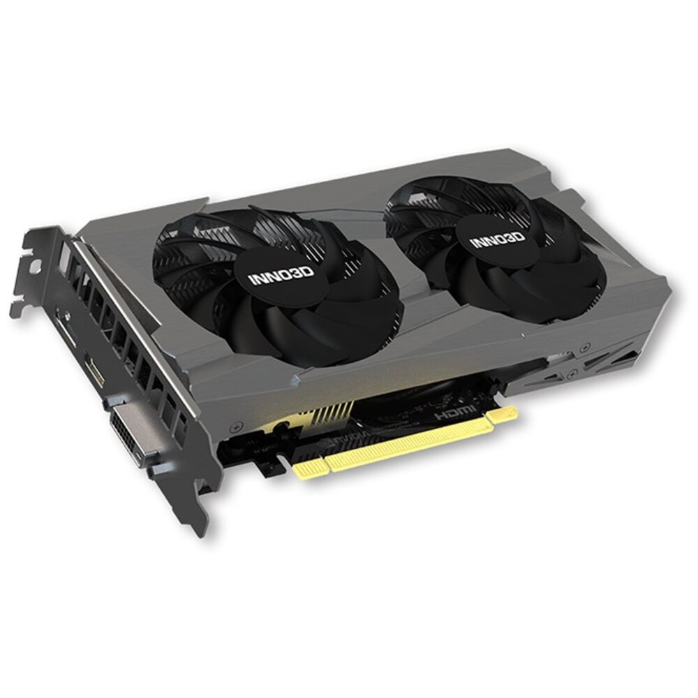 Видеокарта INNO3D NVIDIA RTX 3050 Twin X2 6G (N30502-06D6-1711VA60), Серый;черный, RTX 3050 Twin X2 6G
Видеокарта INNO3D NVIDIA RTX 3050 Twin X2 6G (N30502-06D6-1711VA60), Серый;черный, RTX 3050 Twin X2 6G