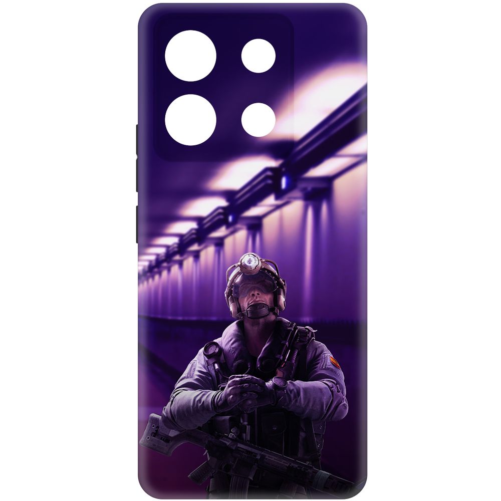 Чехол-накладка Krutoff Soft Case Cтандофф 2 - Неон для Xiaomi Redmi Note 13 Pro 5G, Черный 
Чехол-накладка Krutoff Soft Case Cтандофф 2 - Неон для Xiaomi Redmi Note 13 Pro 5G, Черный