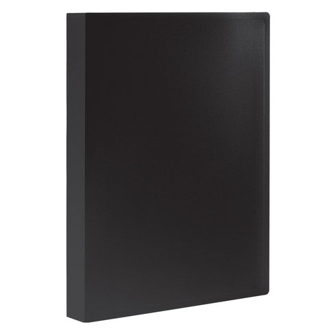 Папка 40 вкладышей STAFF, черная, 0,5 мм, 225701, (2шт.), Черный 
Папка 40 вкладышей STAFF, черная, 0,5 мм, 225701, (2шт.), Черный