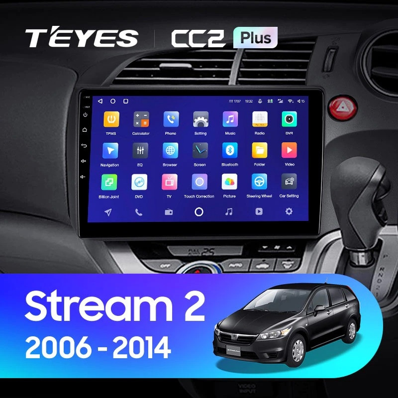 Штатная магнитола Teyes CC2 Plus 4/64 Honda Stream 2 (2006-2014) правый руль, CC2 Plus
Штатная магнитола Teyes CC2 Plus 4/64 Honda Stream 2 (2006-2014) правый руль, CC2 Plus