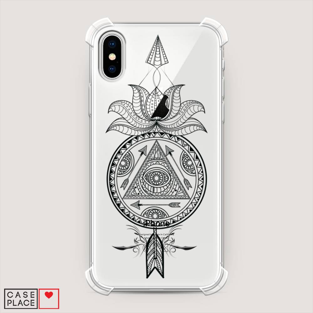 Чехол Awog на Apple iPhone X (10) / Айфон X (10) "Талисман арт черный", Разноцветный, 11051-1
Чехол Awog на Apple iPhone X (10) / Айфон X (10) "Талисман арт черный", Разноцветный, 11051-1