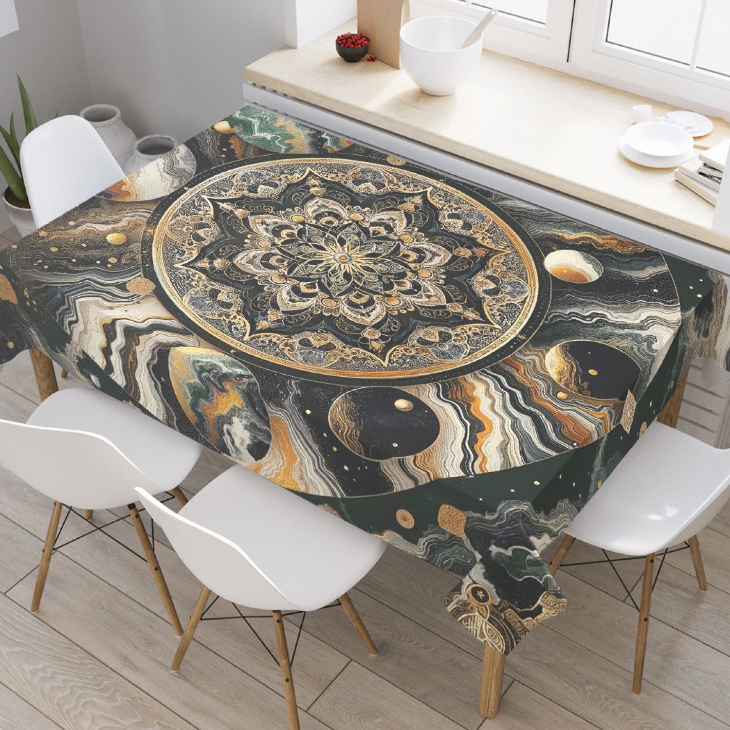 Скатерть JoyArty Затмение мандалы 120х145, tcox_sd1403_120x145, Зеленый
Скатерть JoyArty Затмение мандалы 120х145, tcox_sd1403_120x145, Зеленый