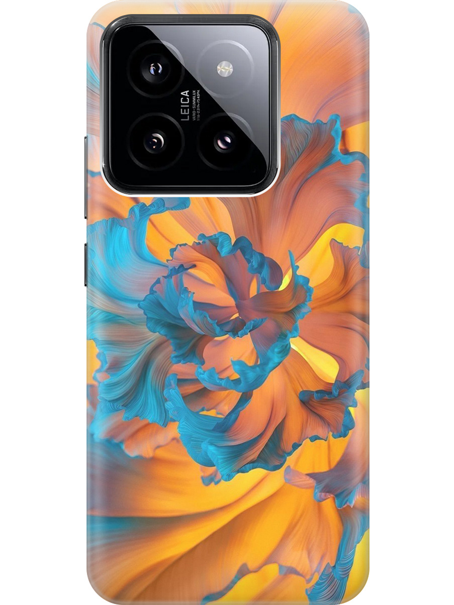 Силиконовый чехол на Xiaomi 14 с рисунком "Желто-голубой цветок", Голубой;желтый, 20012083
Силиконовый чехол на Xiaomi 14 с рисунком "Желто-голубой цветок", Голубой;желтый, 20012083