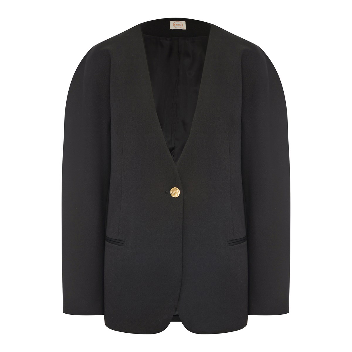 Пиджак женский Me Magazine 56474 черный L, 56474 
Пиджак женский Me Magazine 56474 черный L, 56474