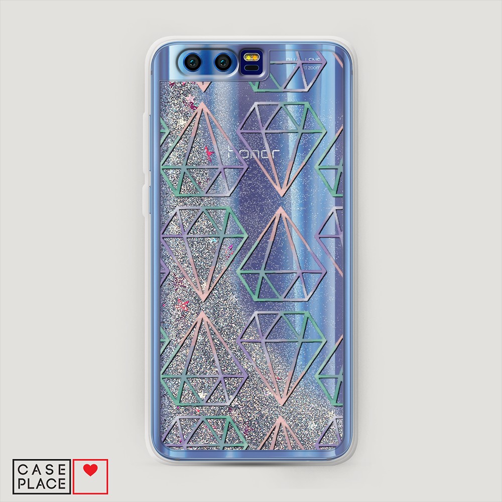 Чехол Awog на Honor 9 "Бриллианты голографика", Разноцветный, 62491-1 
Чехол Awog на Honor 9 "Бриллианты голографика", Разноцветный, 62491-1