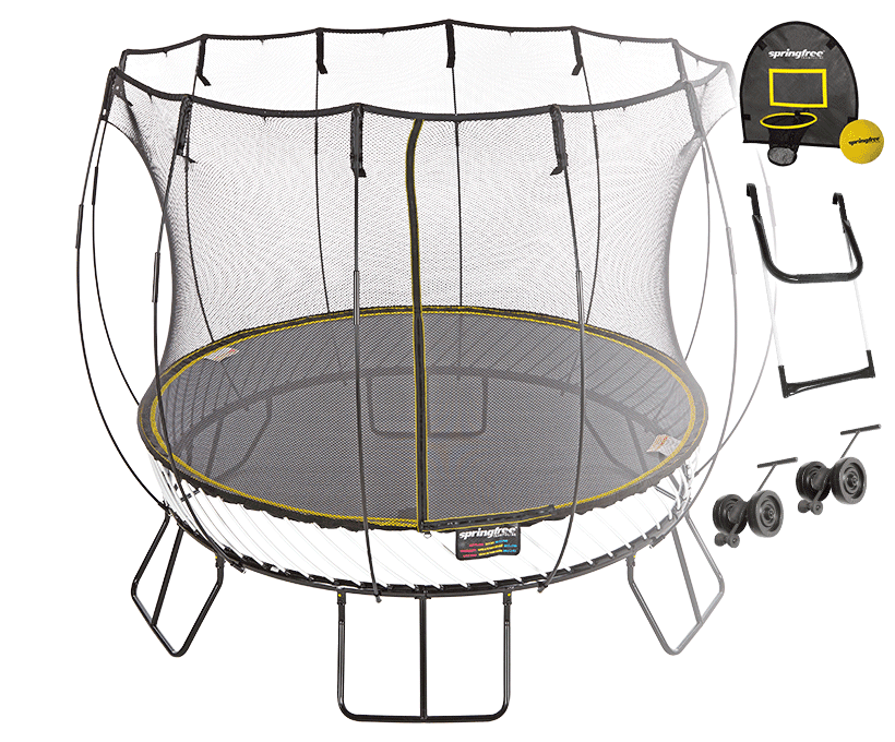 Батут SPRINGFREE R79 SHW с лестницей, корзинкой для мяча и колесиками, r79shw
Батут SPRINGFREE R79 SHW с лестницей, корзинкой для мяча и колесиками, r79shw