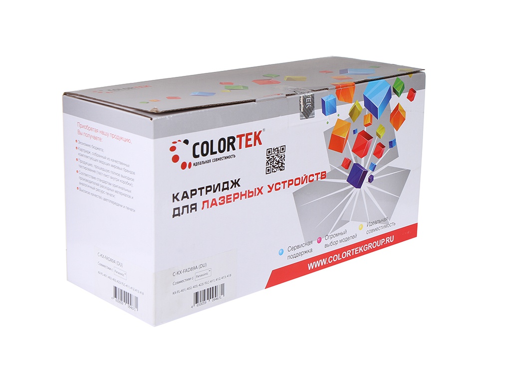 Картридж Colortek схожий с Panasonic KX-FAD89A7 Black для KX FL401/KX FL402/KX FL403, Черный
Картридж Colortek схожий с Panasonic KX-FAD89A7 Black для KX FL401/KX FL402/KX FL403, Черный