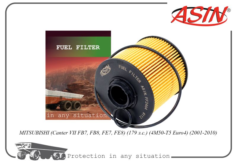 Фильтр топл. ME222135 ASINFF2464 MITSUBISHI Canter VII FB7, FB8, FE7, FE8 179 л.с. 4M50-T5
Фильтр топл. ME222135 ASINFF2464 MITSUBISHI Canter VII FB7, FB8, FE7, FE8 179 л.с. 4M50-T5