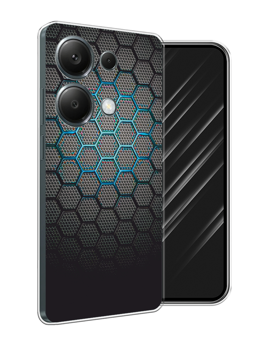 Чехол Awog на Xiaomi Redmi Note 13 Pro 4G "Бирюзовые соты", Бирюзовый;синий;черный, 321650-1
Чехол Awog на Xiaomi Redmi Note 13 Pro 4G "Бирюзовые соты", Бирюзовый;синий;черный, 321650-1
