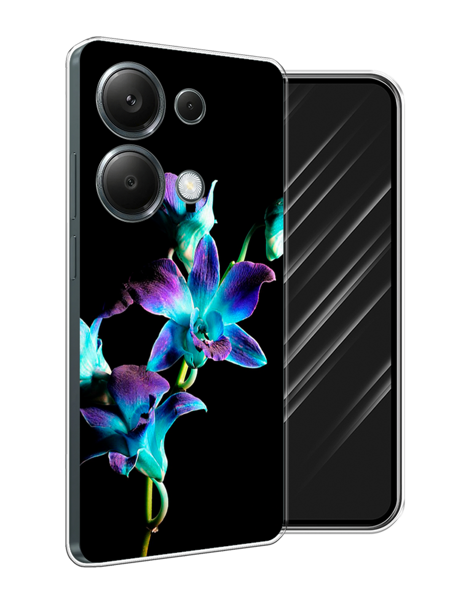 Чехол Awog на Xiaomi Redmi Note 13 Pro 4G "Синий цветок на черном", Черный;голубой;синий, 321650-1
Чехол Awog на Xiaomi Redmi Note 13 Pro 4G "Синий цветок на черном", Черный;голубой;синий, 321650-1